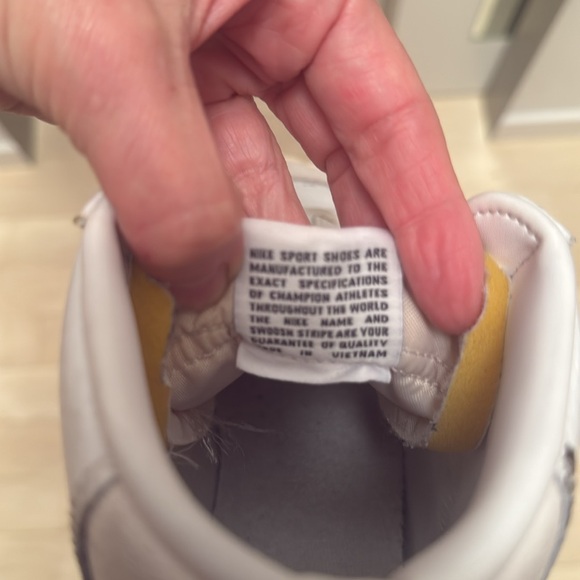 NIKE Men’s Splatter Paint Blazer High Tops Size 12 - Picture 6 of 7